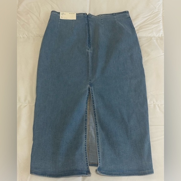 New American Eagle Super High Rise Midi Size 6 Skirt - Picture 2 of 6